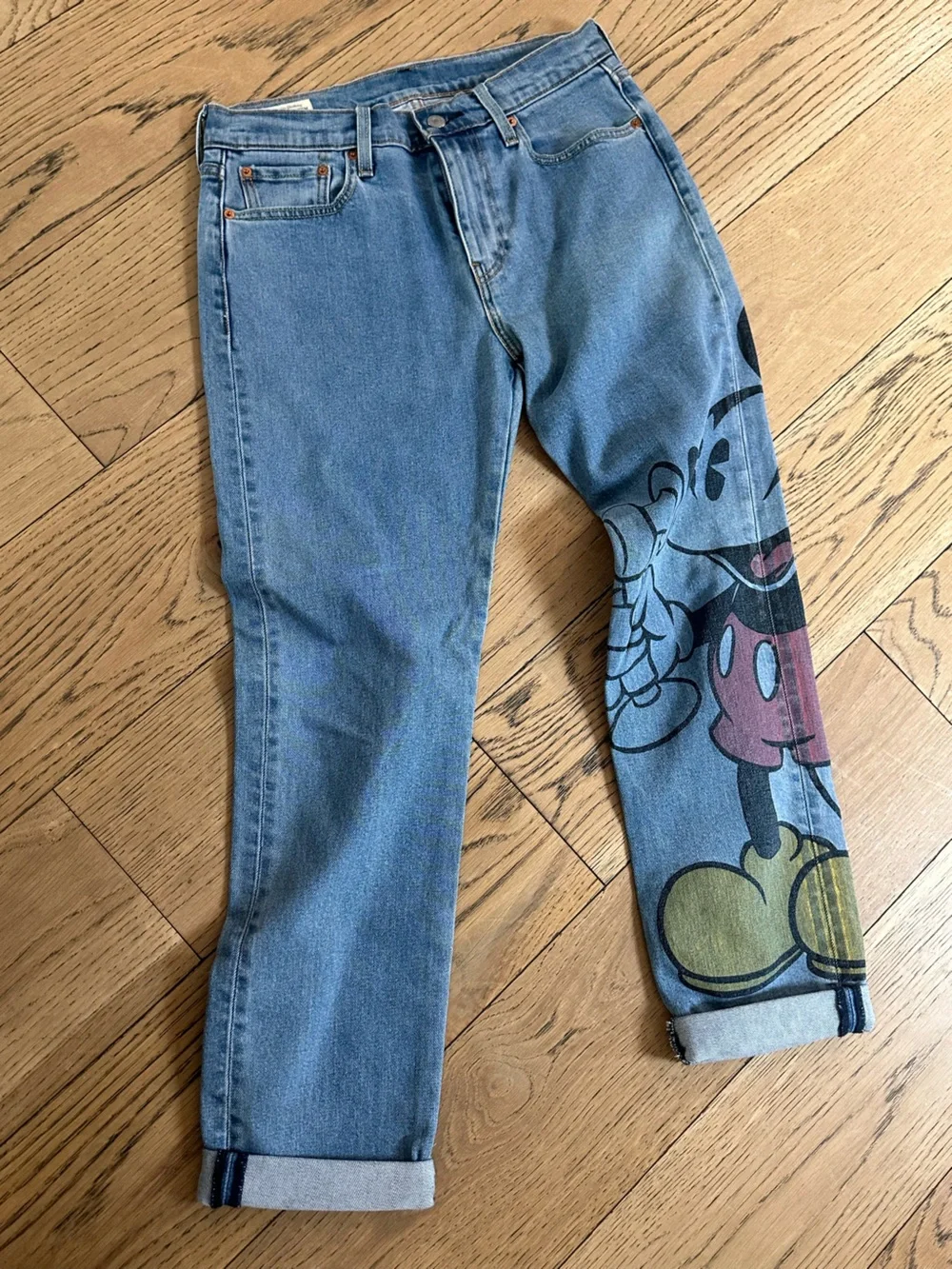 Levi's X Disney collection 502 Taper Fit Mickey